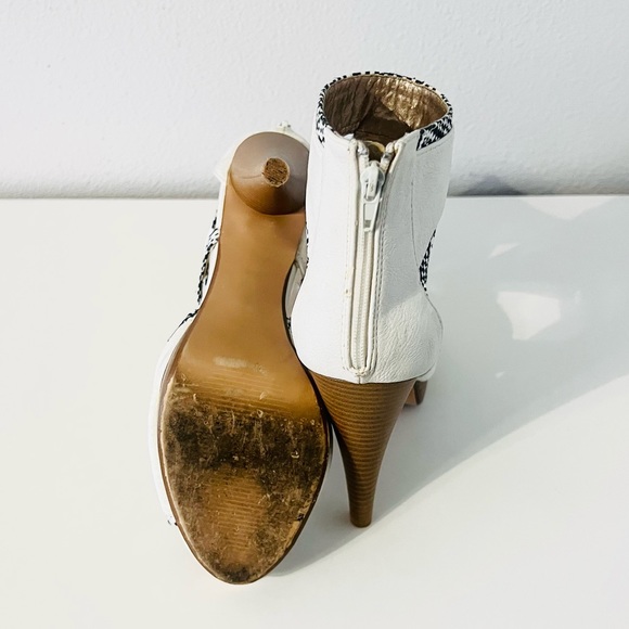 Peep Toe Platform Heels - Picture 5 of 5